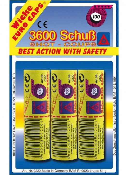 Overig Ammorces 100-schots 36st 3 Overig Ammorces 100-schots 36st