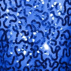 Overig Bolero Pailletten Diva Blauw -Kostuum Winkel bolero pailletten diva blauw 3