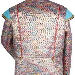 Overig Carnavalsjas Coloured Gold Voor Heren -Kostuum Winkel carnavalsjas coloured gold voor heren achterkant