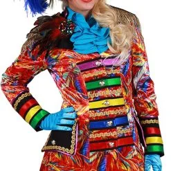Overig Carnavalsjas Feathers Rood Voor Dames -Kostuum Winkel carnavalsjas feathers rood voor dames 2