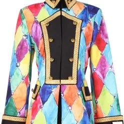 Overig Carnavalsjas Harlequin Voor Dames