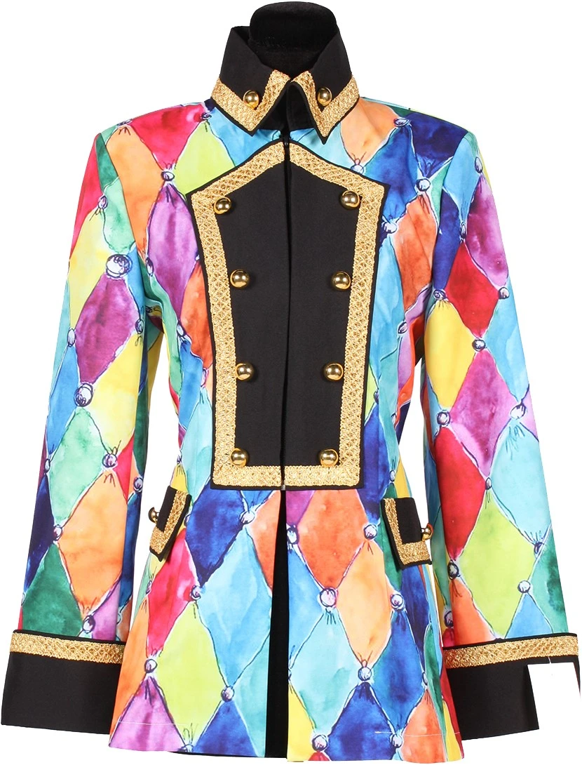 Overig Carnavalsjas Harlequin Voor Dames 3 Overig Carnavalsjas Harlequin Voor Dames