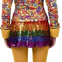 Overig Carnavalsjas Minki Luxe Voor Dames -Kostuum Winkel carnavalsjas minki luxe voor dames achterkant