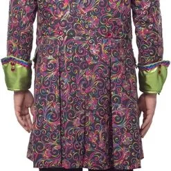 Overig Carnavalsjas Sequins Voor Heren -Kostuum Winkel carnavalsjas sequins voor heren achterkant