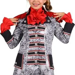 Overig Carnavalsjas Sparkle Zilver-Zwart Voor Meisjes -Kostuum Winkel carnavalsjas sparkle zilver zwart voor meisjes 3