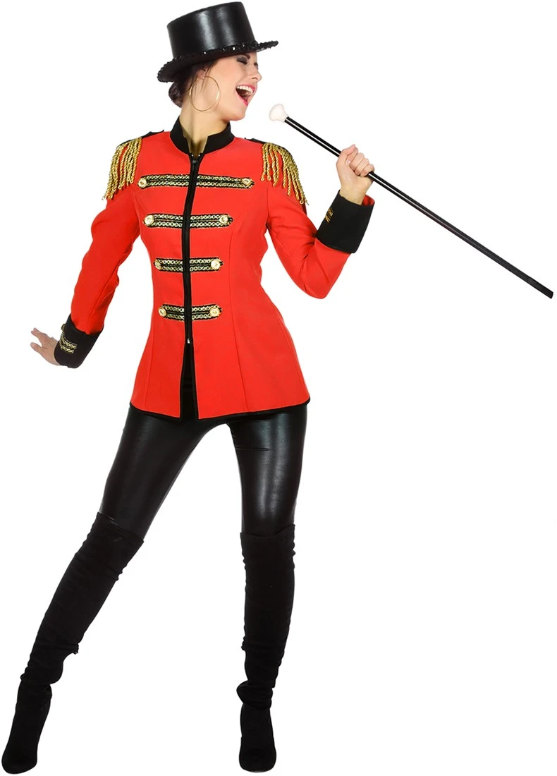 Overig Circus Jas Rood Voor Dames 3 Overig Circus Jas Rood Voor Dames