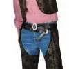 Overig Cowboy Chaps Zwart Voor Heren -Kostuum Winkel cowboy chaps zwart voor heren