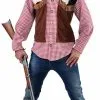 Overig Cowboy Hemd+Vest 1dlg. -Kostuum Winkel cowboy hemdplusvest 1dlg