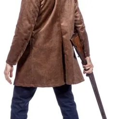 Overig Cowboy Jas Authentic Western Bruin -Kostuum Winkel cowboy jas authentic western bruin achterkant