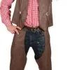 Overig Cowboy Kostuum - Chaps Met Vest Bruin