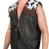 Overig Cowboy Vest Western Zwart Voor Heren -Kostuum Winkel cowboy vest western zwart voor heren