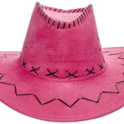 Overig Cowboyhoed Suede Pink