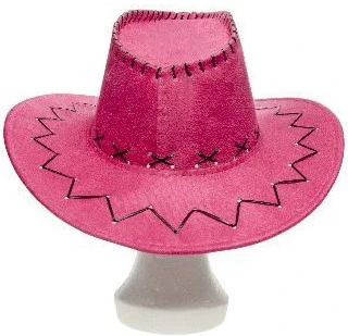 Overig Cowboyhoed Suede Pink 6 Overig Cowboyhoed Suede Pink - Afbeelding 4