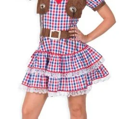 Overig Cowgirl Jurkje Geruit Luxe