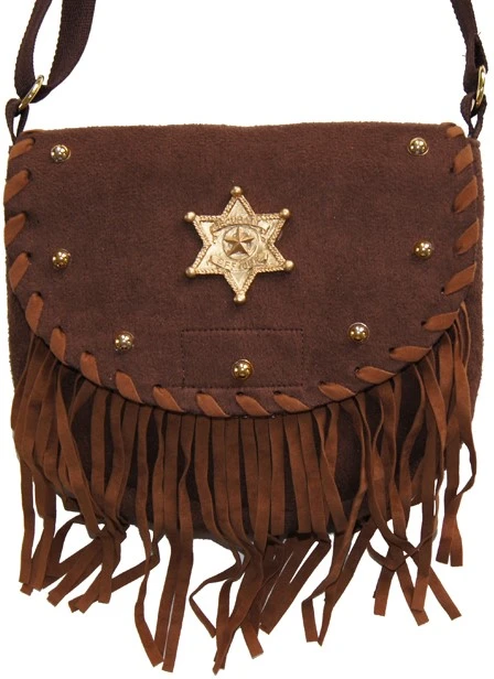 Overig Cowgirl Tasje Luxe Bruin Met Franjes 3 Overig Cowgirl Tasje Luxe Bruin Met Franjes
