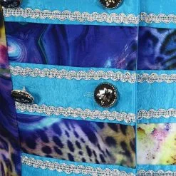 Overig Dames Blazer Blue Panther Luxe -Kostuum Winkel dames blazer blue panther luxe detail 2