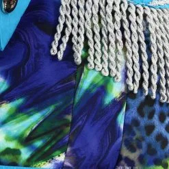 Overig Dames Blazer Blue Panther Luxe -Kostuum Winkel dames blazer blue panther luxe detail