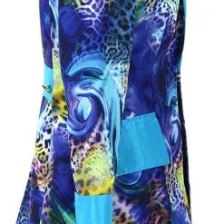 Overig Dames Carnavalsjas Blue Panther Lang Luxe -Kostuum Winkel dames carnavalsjas blue panther lang luxe 3