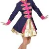 Overig Dames Carnavalsjas Uniform Donkerblauw/Fuchsia -Kostuum Winkel dames carnavalsjas uniform donkerblauw fuchsia