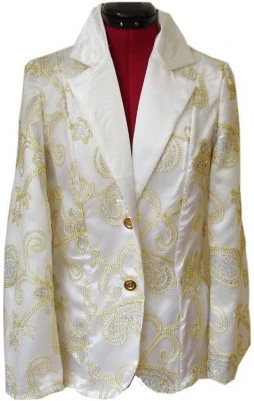 Overig Dames Colbert Gewerkt Luxe Wit 3 Overig Dames Colbert Gewerkt Luxe Wit