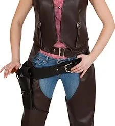 Overig Dames Cowgirl Vest Bruin