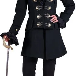 Overig Dames Piratenjas Killing Kate Zwart (100% Katoen)