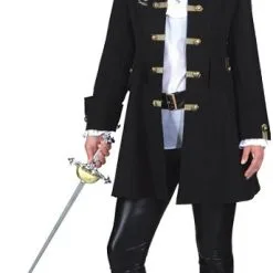Overig Dames Piratenjas Luxe Zwart