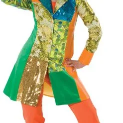 Overig Dames Showmantel Luxe Groen/Goud