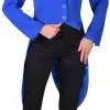 Overig Dames Slipjas Cabaret Blauw -Kostuum Winkel dames slipjas cabaret blauw