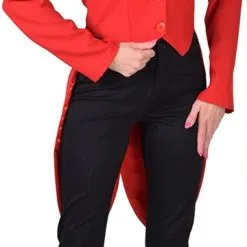 Overig Dames Slipjas Cabaret Rood