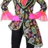 Overig Dames Slipjas Mexican Skull Zwart-Day Of The Dead -Kostuum Winkel dames slipjas mexican skull zwart day of the dead