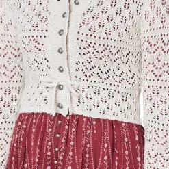 Overig Dames Trachten Vest Ameline Ecru -Kostuum Winkel dames trachten vest ameline ecru detail