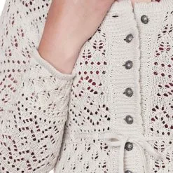 Overig Dames Trachten Vest Ameline Ecru -Kostuum Winkel dames trachten vest ameline ecru detail mouw