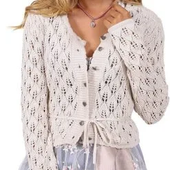 Overig Dames Trachten Vest Florentine Ecru -Kostuum Winkel dames trachten vest florentine ecru 3