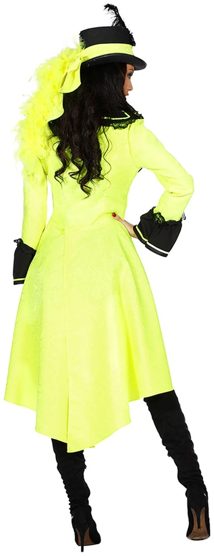 Overig Damesjas Neon Geel Paisley Luxe 4 Overig Damesjas Neon Geel Paisley Luxe - Afbeelding 2