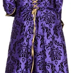 Overig Damesjas Purple Pirate Luxe -Kostuum Winkel damesjas purple pirate luxe achterkant