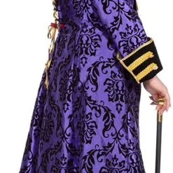 Overig Damesjas Purple Pirate Luxe -Kostuum Winkel damesjas purple pirate luxe zijkant