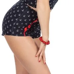 Overig Dameskostuum Rockabilly Pin-Up - Jaren 50 -Kostuum Winkel dameskostuum rockabilly pin up jaren 50 zijkant