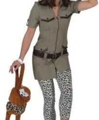 Overig Dameskostuum Safari Girl
