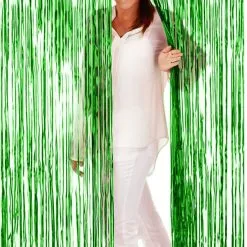 Overig Deurgordijn Folie 2x1mtr Groen