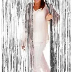 Overig Deurgordijn Folie 2x1mtr Zilver