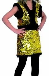 Overig Disco Pailletten Goud