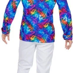 Overig Disco Shirt Atomic Voor Heren -Kostuum Winkel disco shirt atomic voor heren achterkant