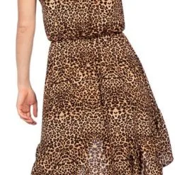 Overig Festival Jurk Panter -Kostuum Winkel festival jurk panter achterkant