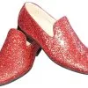 Overig Foute Glitter Schoenen Rood Voor Heren