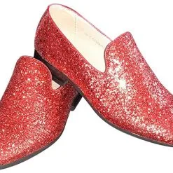 Overig Foute Glitter Schoenen Rood Voor Heren