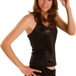 Carnavalsland Gala Haltertopje Zwart