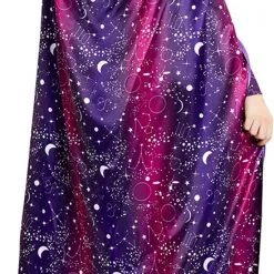 Overig Galactische Space Cape Luxe -Kostuum Winkel galactische space cape luxe achterkant