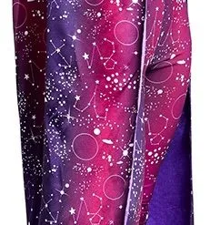 Overig Galactische Space Cape Luxe -Kostuum Winkel galactische space cape luxe zijkant