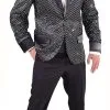 Overig Glitter Colbert Zwart Voor Heren -Kostuum Winkel glitter colbert zwart voor heren